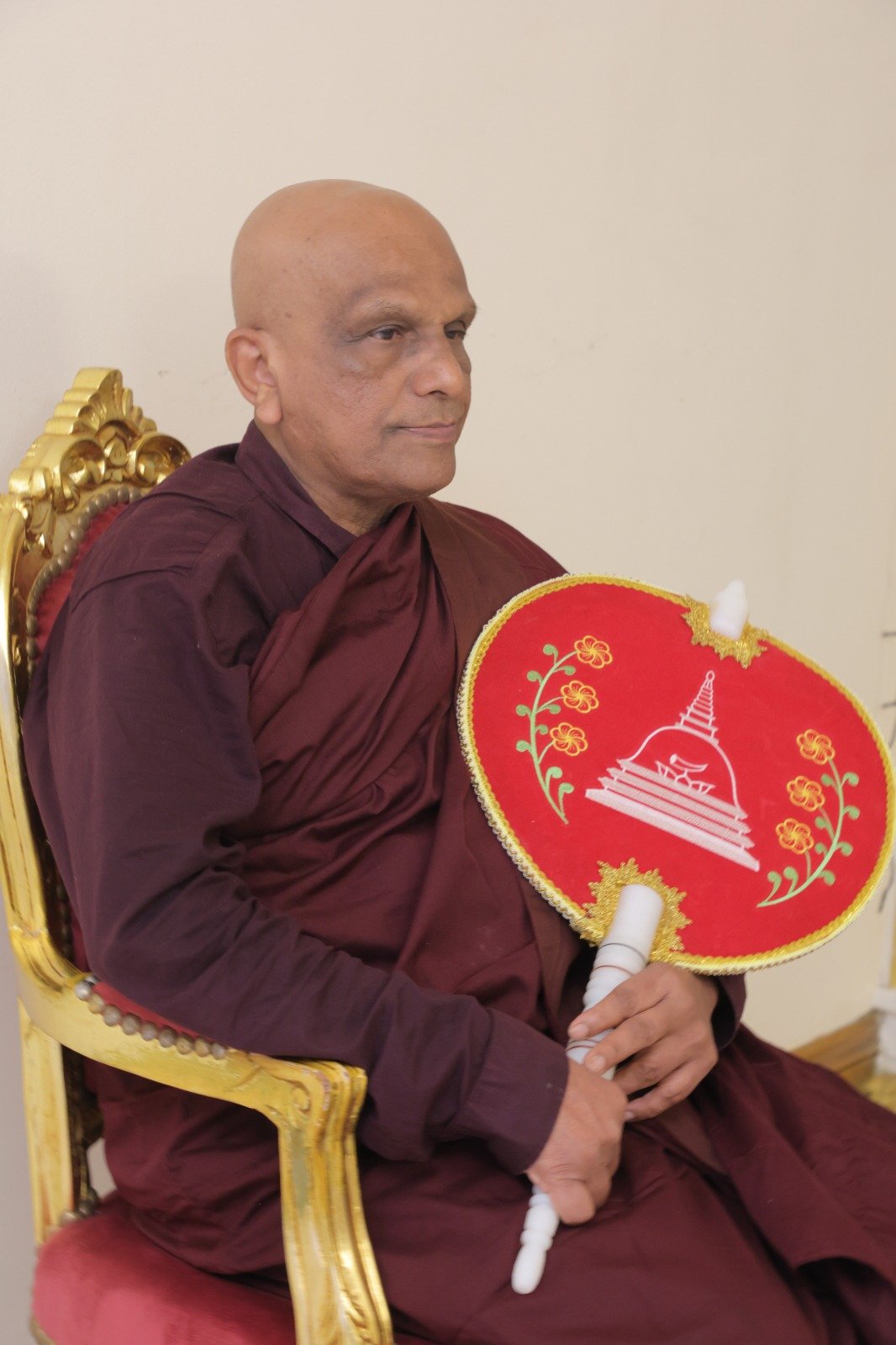 Venerable Pethigamuwe Hemaratana, resident teacher of the Vihara